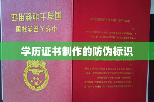 泗水学历证书制作的防伪标识